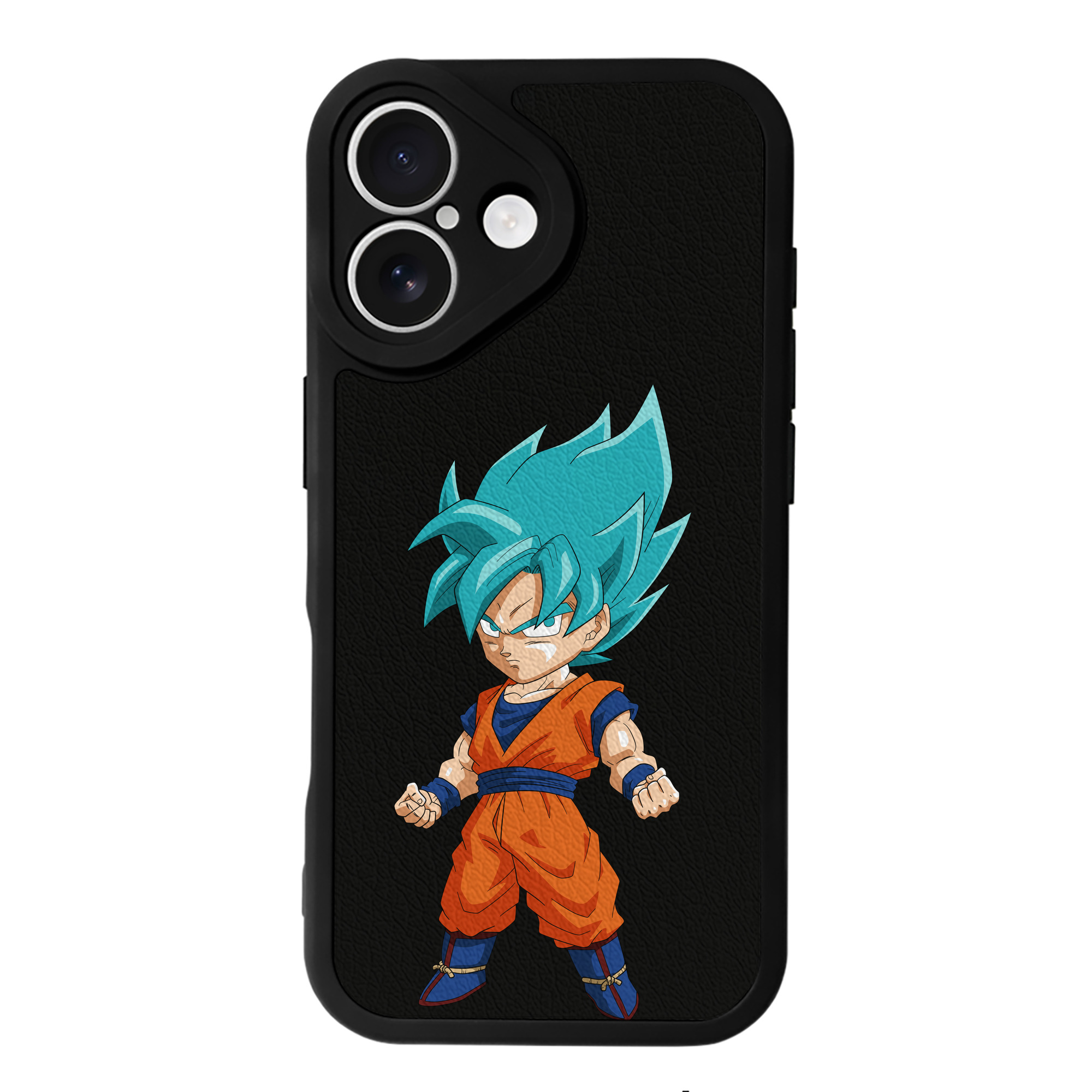 （画像用） ドラゴンボール 孫 悟飯（そんごはん）DRAGON BALL Son Gohan 【iPhone 16シリーズ対応】シリコンスマホケース（レザー調） 材質：シリコン